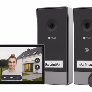 Telefonspynės komplektas EZVIZ CS-HP7 (3MP, 1 ekranas, 2 telefonspynės)